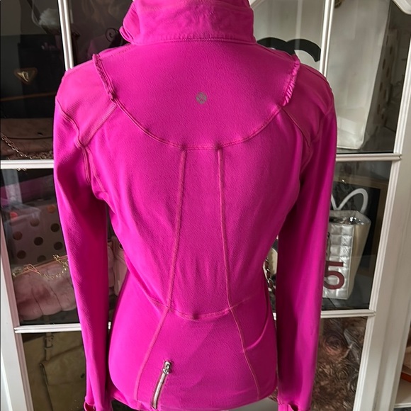 Lululemon Pink Ruffled Half Zip - Picture 6 of 10